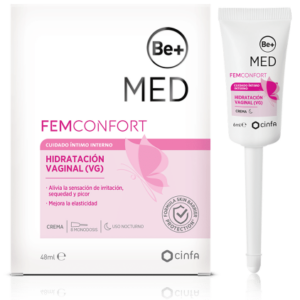 Be+MED FEMCONFORT Hidratacion Vaginal Interna 6mlx8 monodosis