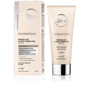 Be+ maquillaje fluido corrector SPF15 40 ML oscuro