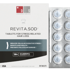 DS Revita SOD Primer nutraceutíco para la pérdida del cabello relacionada con el estrés
